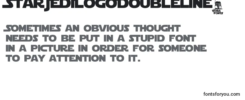 StarJediLogoDoubleline2 Font