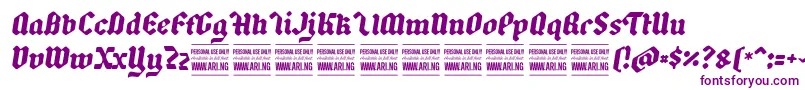 More about BackyardblackitalicPersonal Font BackyardblackitalicPersonal Font – Purple Fonts on White Background