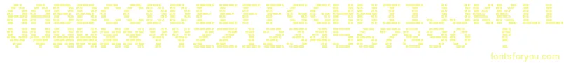 M10BattleCities-fontti – keltaiset fontit