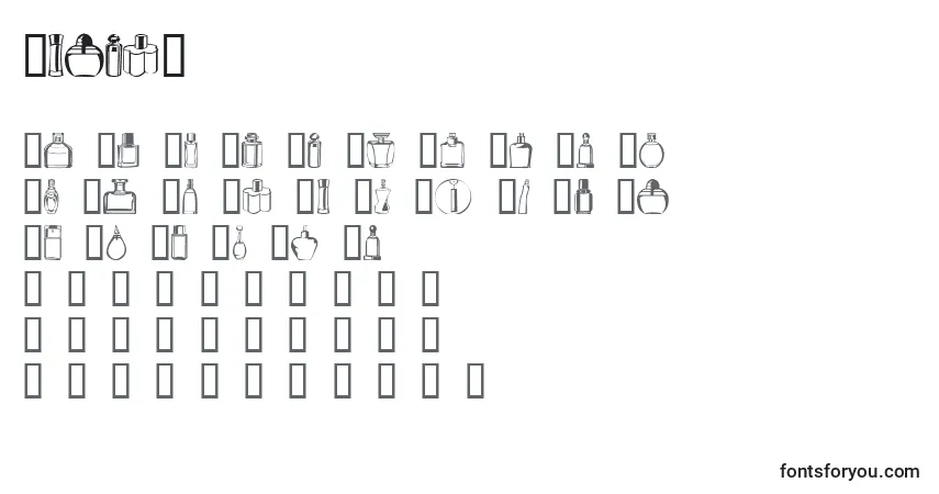 Шрифт Boten4 – алфавит, цифры, специальные символы