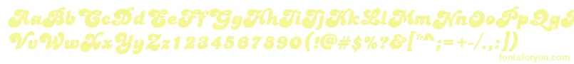 PtBananaSplit Font – Yellow Fonts