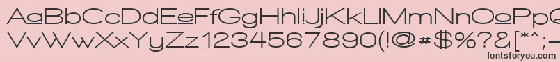 En savoir plus sur la police WalkwayUpperExpandBold Police WalkwayUpperExpandBold – polices noires sur fond rose