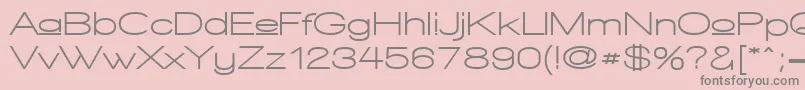 More about WalkwayUpperExpandBold Font WalkwayUpperExpandBold Font – Gray Fonts on Pink Background