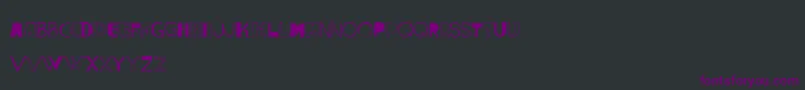 VtksLumina Font – Purple Fonts on Black Background