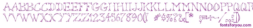 SketchedOut Font – Purple Fonts