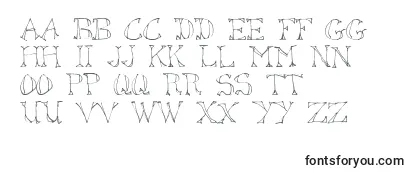 SketchedOut Font
