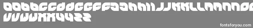 フォントPicaae – 灰色の背景に白い文字