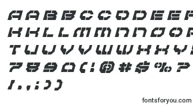 Pulsarclasstitleital font