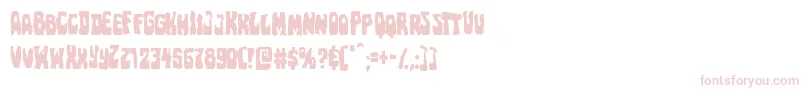 Pocketmonstermangle Font – Pink Fonts on White Background