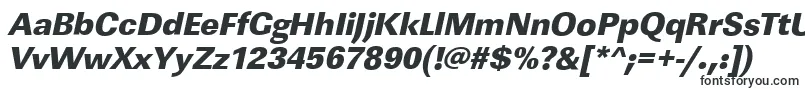 LinearstdHeavyItalic Font – Sonic Fonts