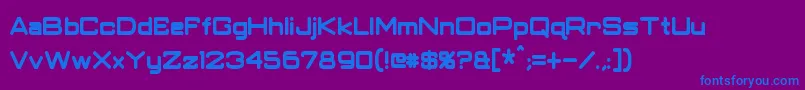Lisätietoja ClassicRobotCondensedBold-fontista ClassicRobotCondensedBold-fontti – siniset fontit violetilla taustalla