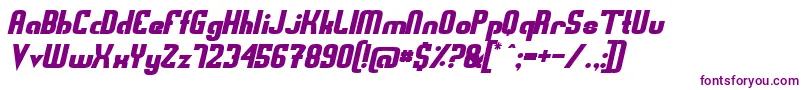 Swedfso Font – Purple Fonts on White Background