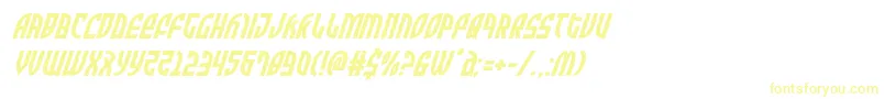 Zoneriderital Font – Yellow Fonts