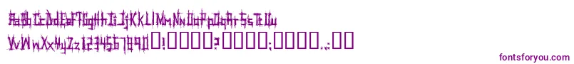 Psychoti-fontti – violetit fontit