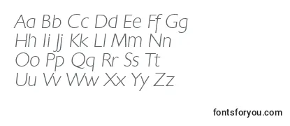 ChantillyserialXlightItalic Font
