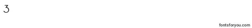 Grado Font – Fonts for Digit 3