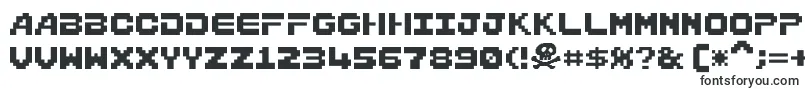 Шрифт Bordersprite – шрифты для Google Chrome