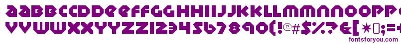 SudburybasinRegular Font – Purple Fonts on White Background