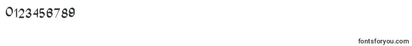Gangnam Font – Fonts for Numbers and Digits