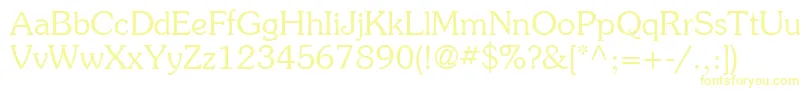 ItcSouvenirLtLight Font – Yellow Fonts