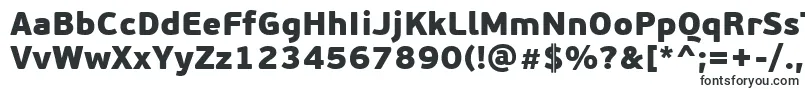 Шрифт PfbeausansproBlack – шрифты штрих-кода