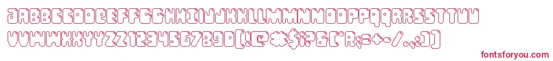 Bubblebuttout Font – Red Fonts