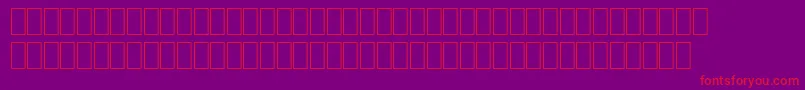 WpMultinationalbHelve Font – Red Fonts on Purple Background