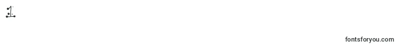 CropCircles Font – Fonts for Digit 1