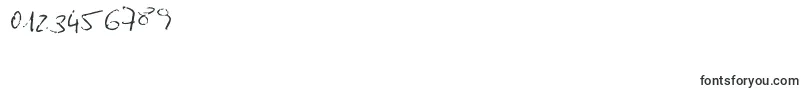 Jcgr61 Font – Fonts for Numbers and Digits