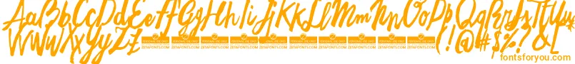 FreehandBrushEasyTrial Font – Orange Fonts