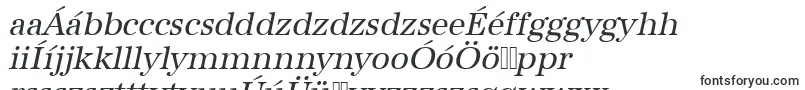 Шрифт UrwantiquatnarOblique – венгерские шрифты