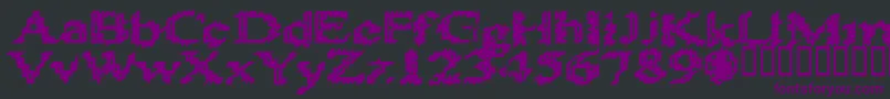 En savoir plus sur la police HeatSinks586 Police HeatSinks586 – polices violettes sur fond noir
