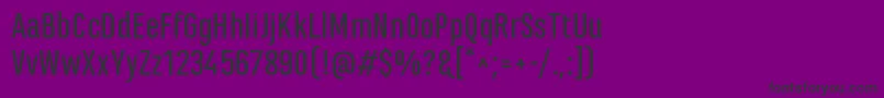 MarianinaFyMedium Font – Black Fonts on Purple Background