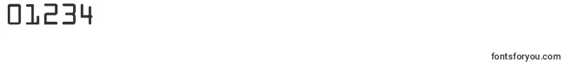 Sadvocra-Schriftart – Schriften für Zahlen und Nummern