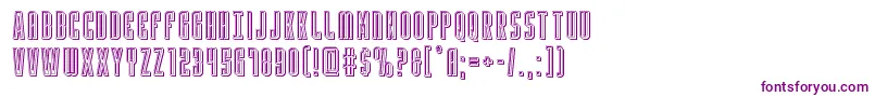 Yfilesengarve Font – Purple Fonts on White Background