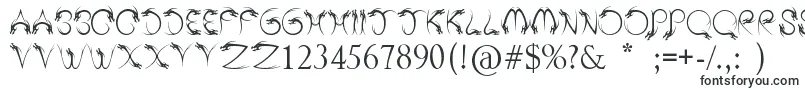 Шрифт TribalDragon – шрифты, начинающиеся на T