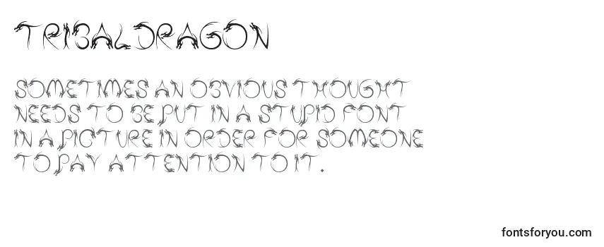 Шрифт TribalDragon