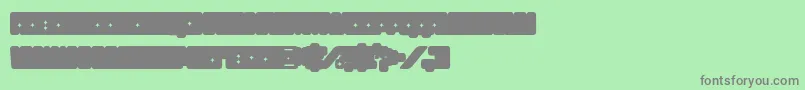 En savoir plus sur la police Funkygraphy2 Police Funkygraphy2 – polices grises sur fond vert
