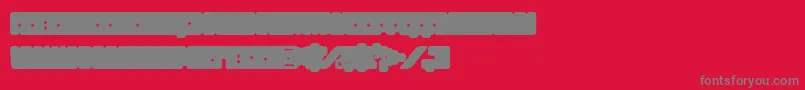 Więcej informacji o czcionce Funkygraphy2 Czcionka Funkygraphy2 – szare czcionki na czerwonym tle