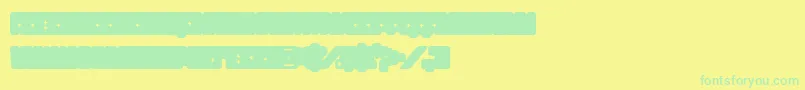 Подробнее о шрифте Funkygraphy2 Шрифт Funkygraphy2 – зелёные шрифты на жёлтом фоне