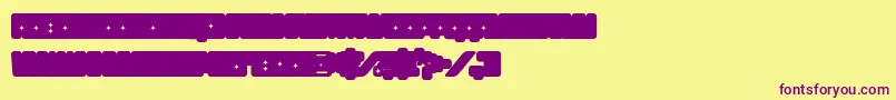 Lisätietoja Funkygraphy2-fontista Funkygraphy2-fontti – violetit fontit keltaisella taustalla