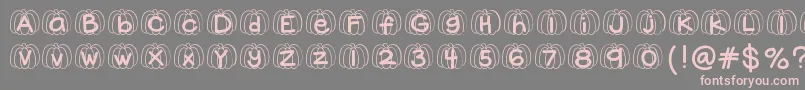 More about Hellopumpkin Font Hellopumpkin Font – Pink Fonts on Gray Background