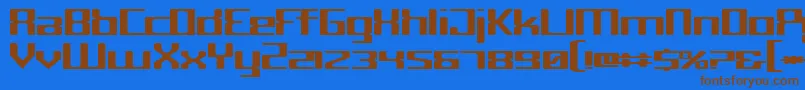 En savoir plus sur la police Cyborg Police Cyborg – polices brunes sur fond bleu