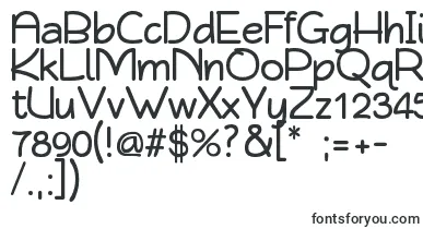 QarmicSansAbridged font – Fonts Starting With Q
