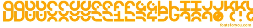 Więcej informacji o czcionce LdrManufacture Czcionka LdrManufacture – pomarańczowe czcionki