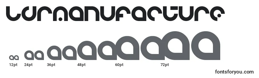 LdrManufacture Font Sizes