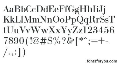  Bodonic font