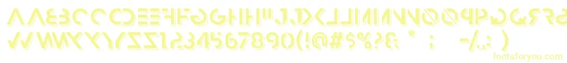 HbmRazedTrendPersonalUseOnly Font – Yellow Fonts