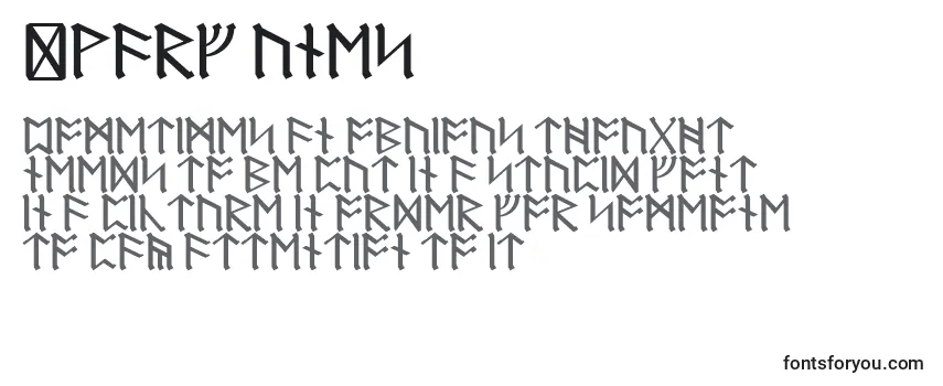 DwarfRunes-fontti