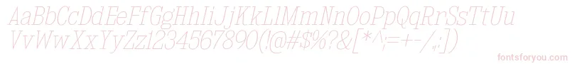 KingsbridgeScUlIt-Schriftart – Rosa Schriften